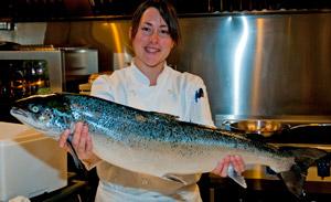 VIU Culinary Student, Sarah leDuc